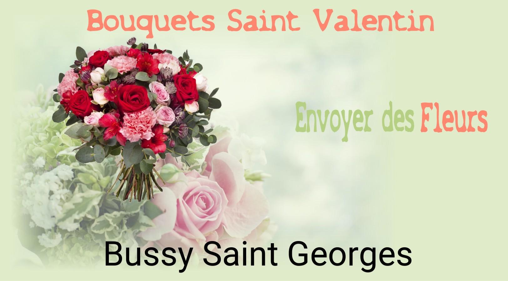Roses de Saint-Valentin livrées à Bussy-Saint-Georges
